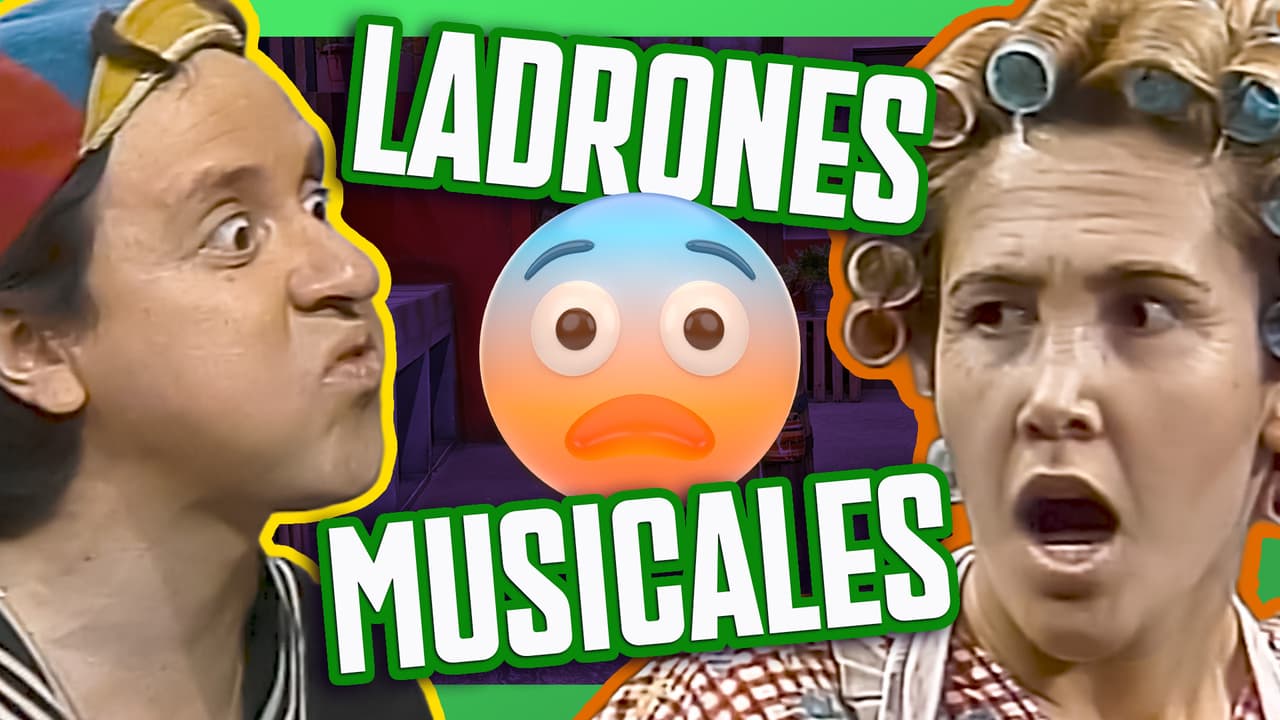 Doña Florinda le quita su guitarra a Don Ramón