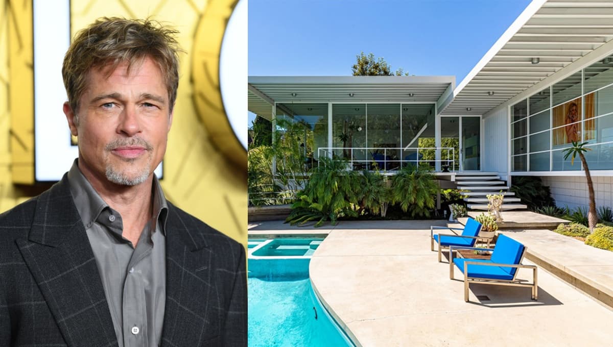 Así es la nueva y lujosa casa de Brad Pitt en Los Ángeles