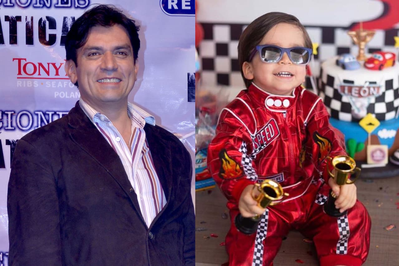 Jorge Salinas publica tierna foto con uno de sus mellizos en Instagram