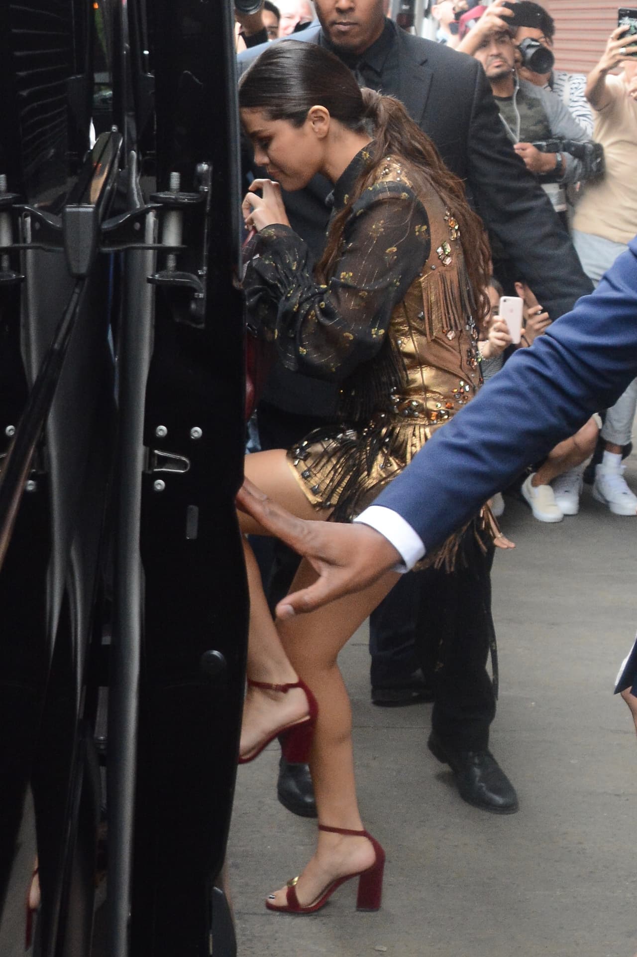 Selena hizo su debut como modelo en este prestigioso evento