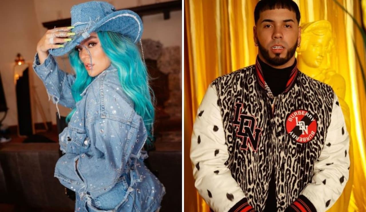 Anuel AA sale de fiesta y ¡le ponen canción de Karol G!; así reaccionó