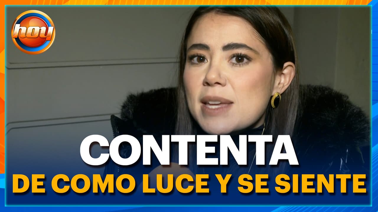 Mariana Botas habla de su impactante cambio físico