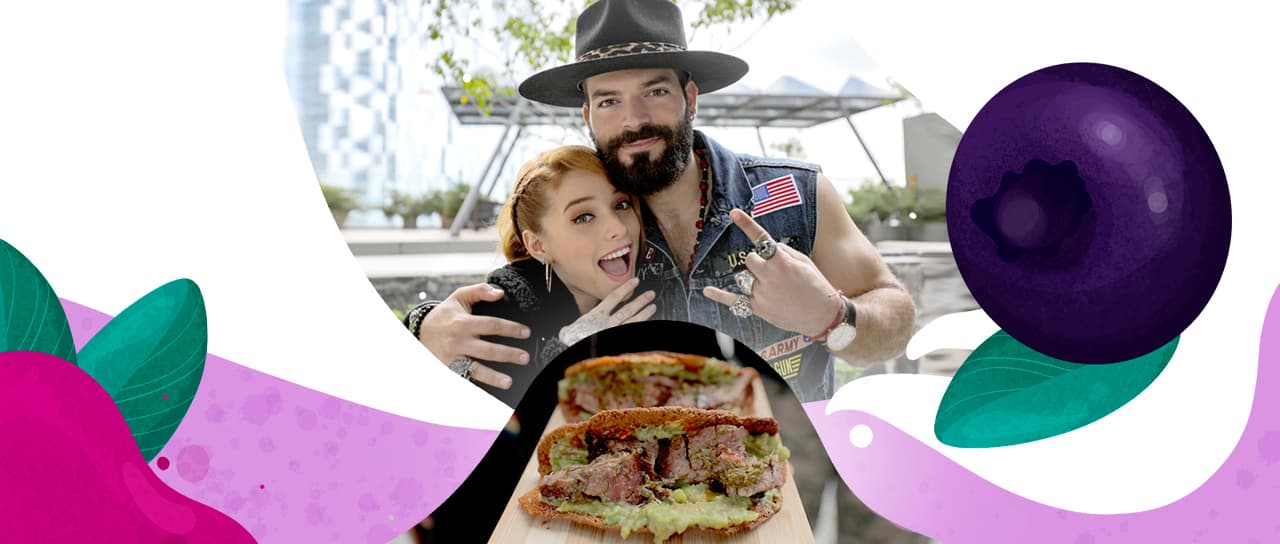 Receta de Pinches famosos: Adrián Di Monte prepara “Tacos de arrachera sin tortilla”