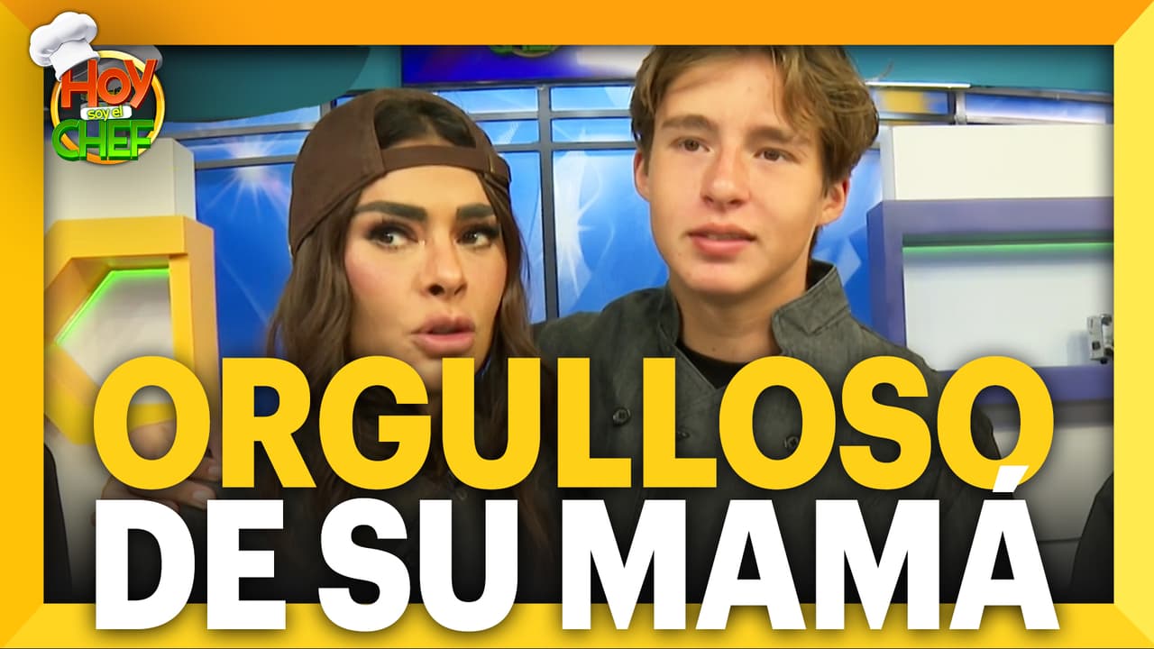 Mateo apoya a Galilea Montijo en su primer ensayo