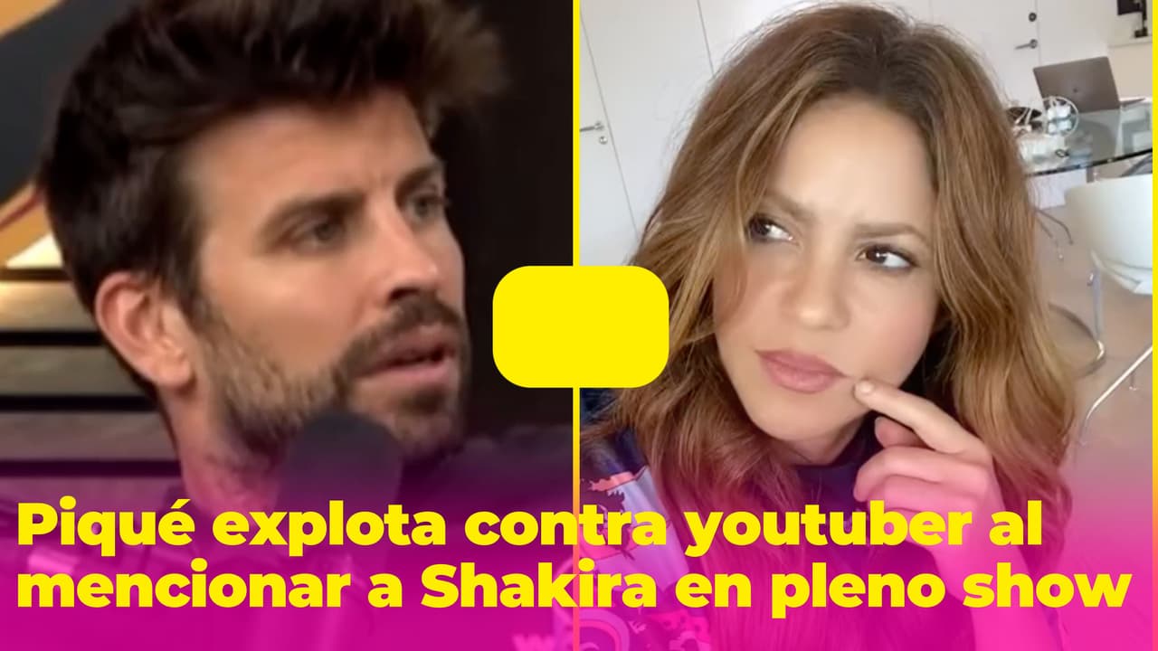Piqué explota contra Ibai cuando menciona a Shakira en pleno show: "Es de meterte una bronca de manual"