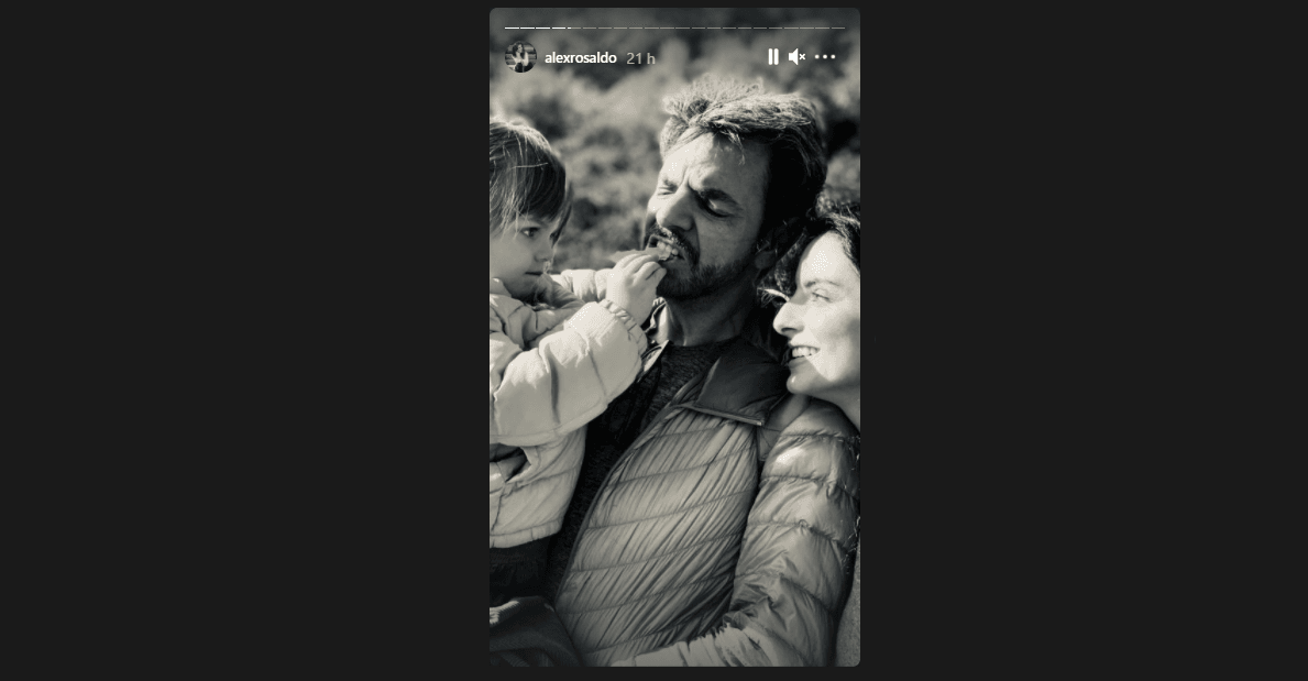 Minutos después, Alessandra Rosaldo compartió algunas imágenes de Kailani junto a su abuelo Eugenio Derbez, las cuales también se viralizaron rápidamente en cuentas de clubs de fans.