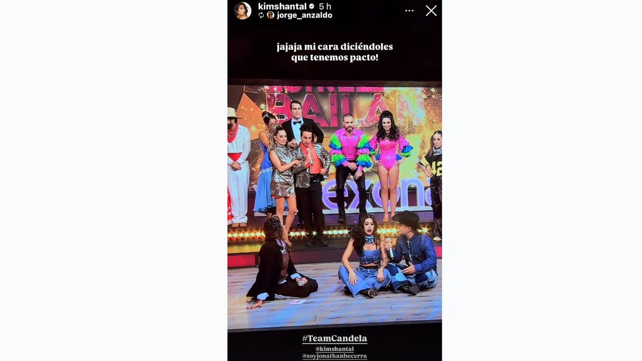 Captura de Instagram de Kim Shantal