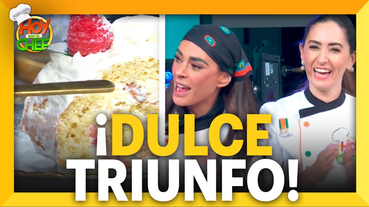 Gali y Claudia CONQUISTAN al jurado con su espectacular postre