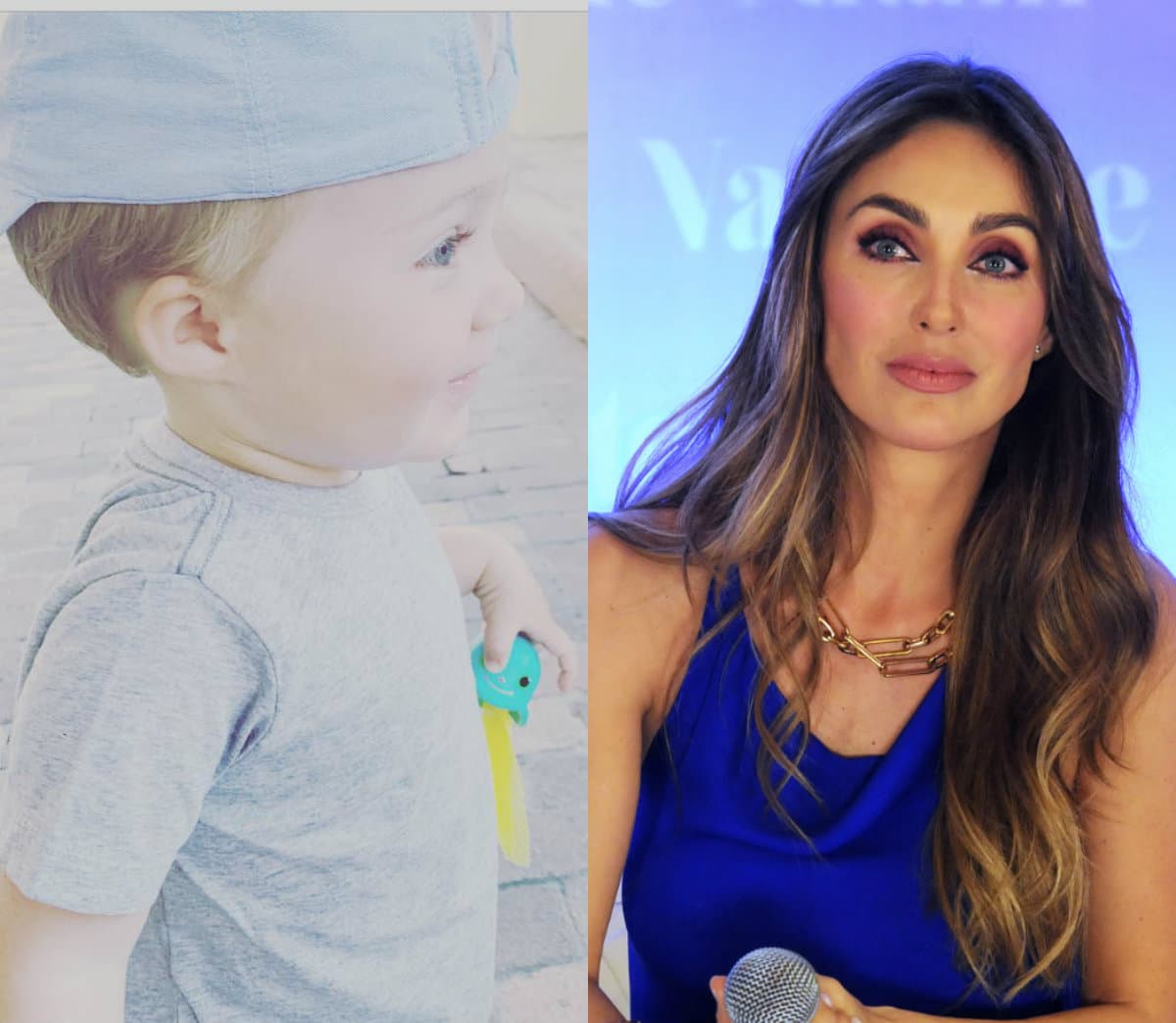 Anahí presume cómo canta su hijo Manuel en tierno video de Instagram