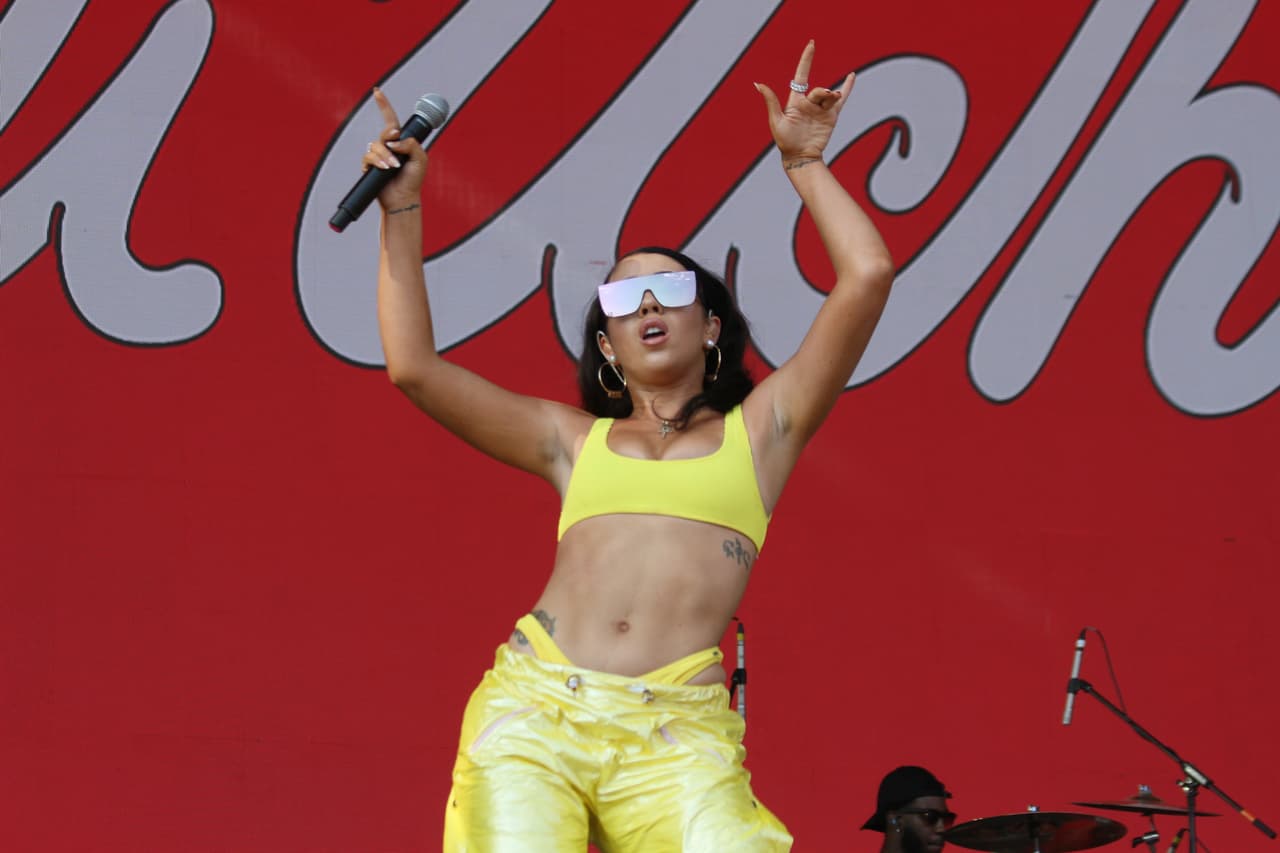 Kali Uchis tuvo un cálido recibimiento en el Hellow Festival de Monterrey