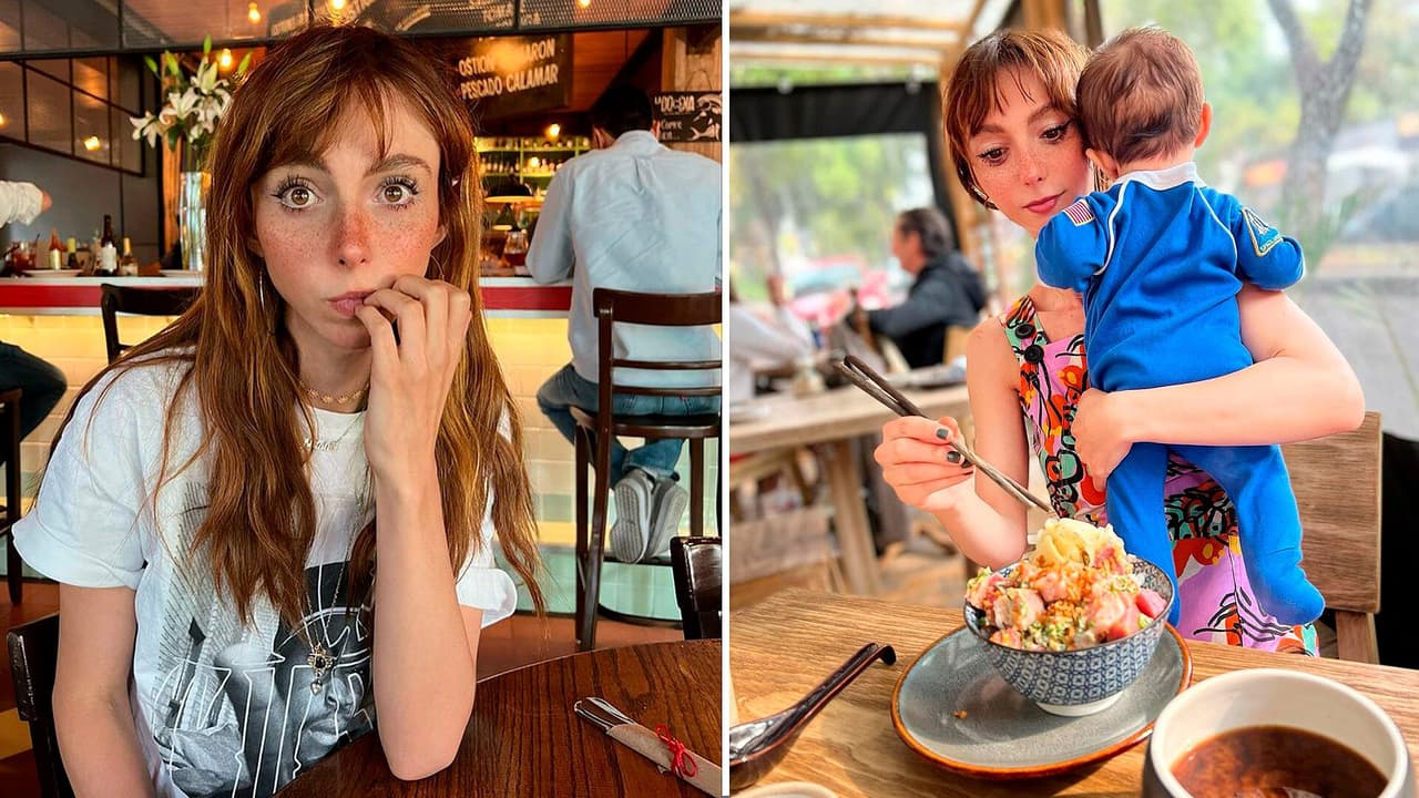 Natalia Téllez, molesta, responde quién cuida a su hija cuando ella trabaja