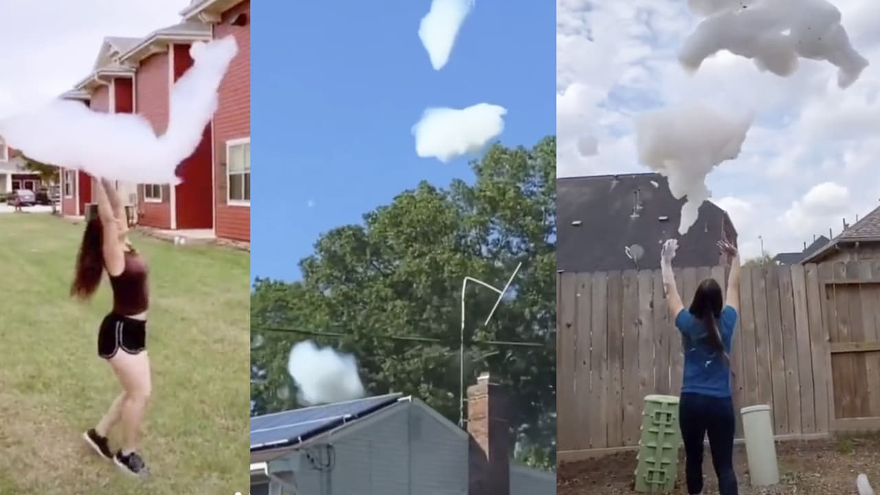 Captan extrañas nubes "cayendo del cielo" y los videos causan terror: ¿Cómo es posible?