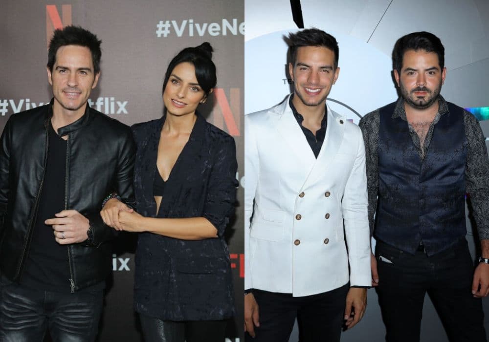 Mientras Mauricio Ochmann desata piropos, Aislinn Derbez realiza cómicos bailes con sus hermanos