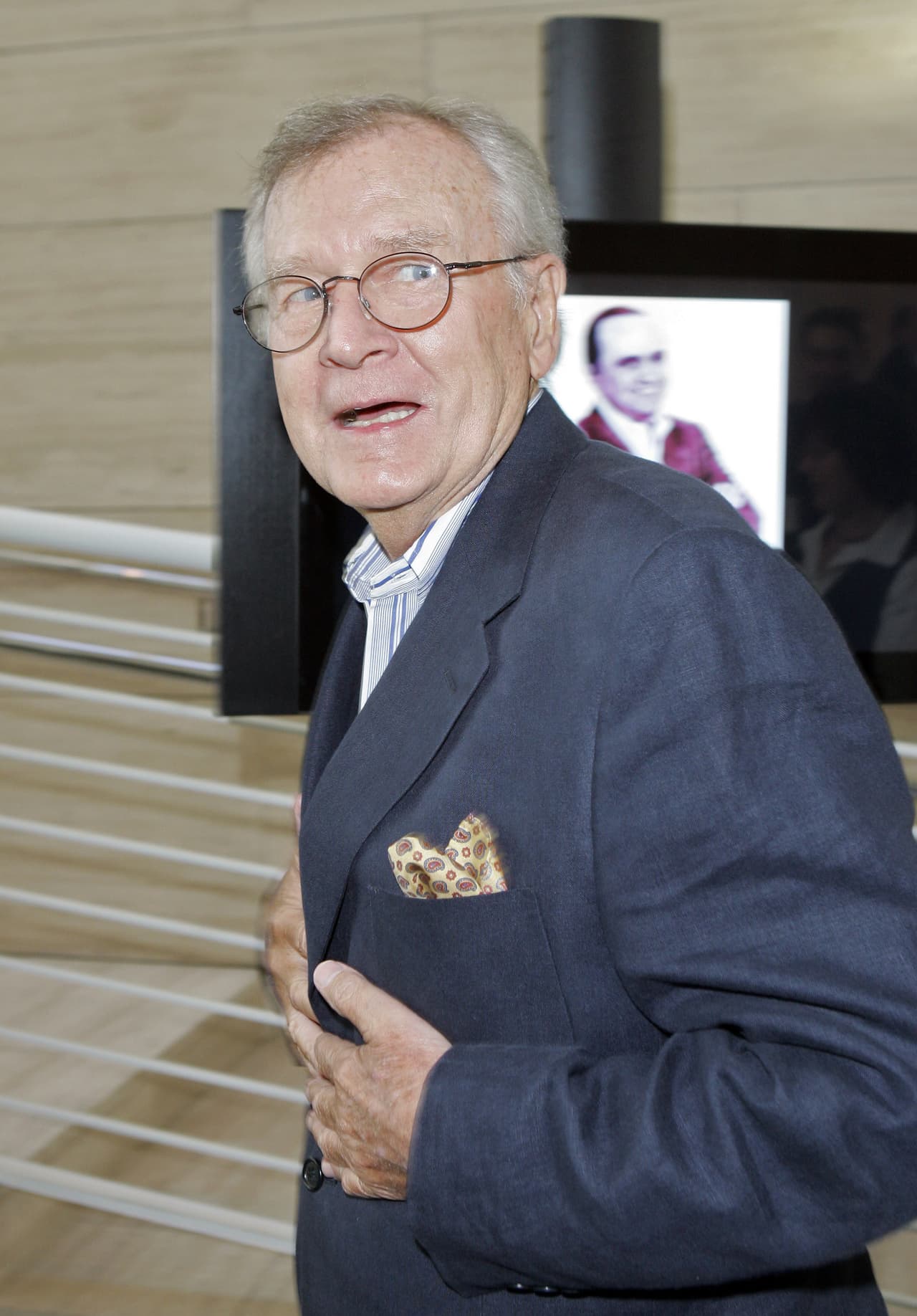 Bill Daily en el aniversario #35 de 'The Bob Newhart Show' en 2007
