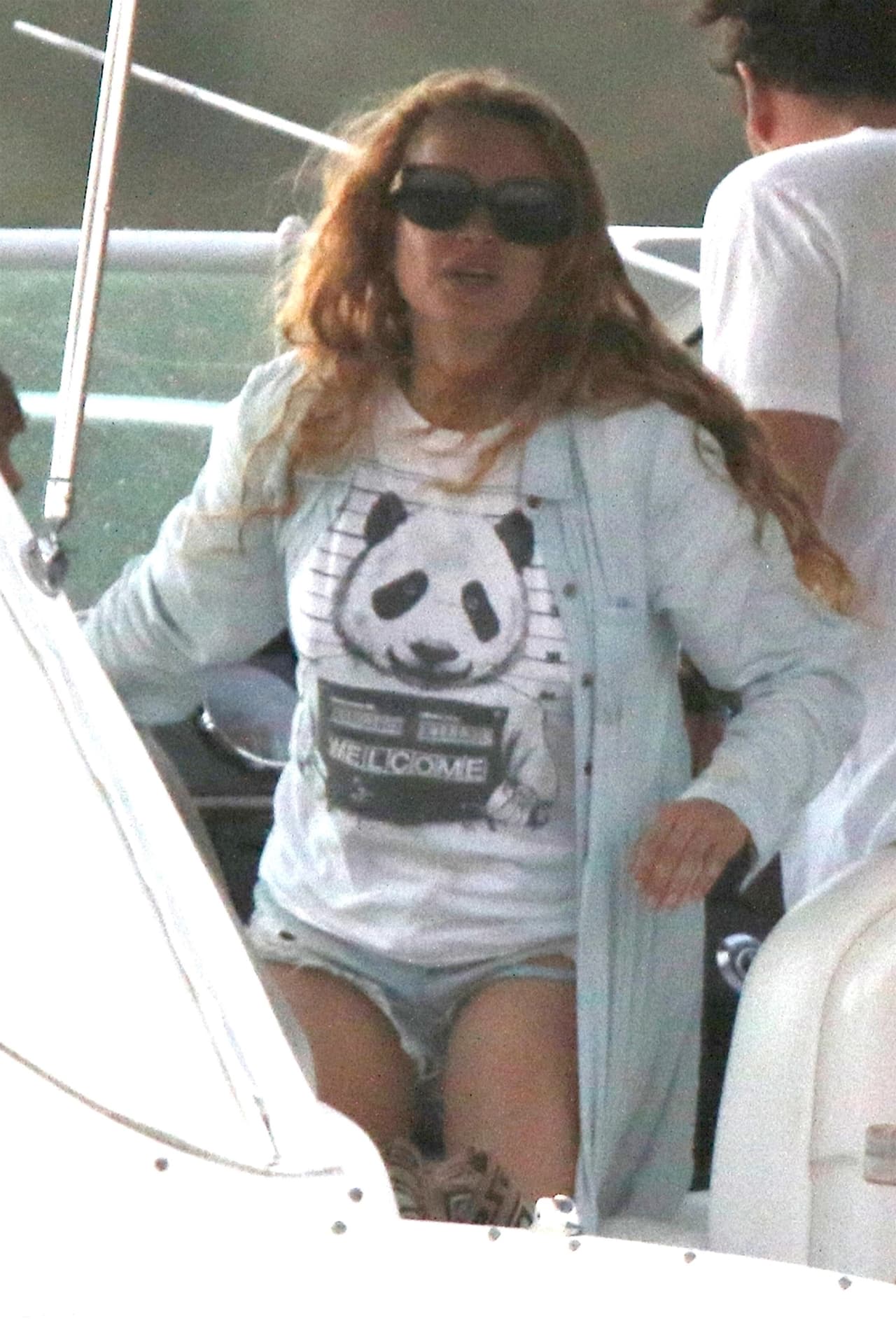 Pau fue captada en un yate en Miami disfrutando de su familia y su nuevo novio.