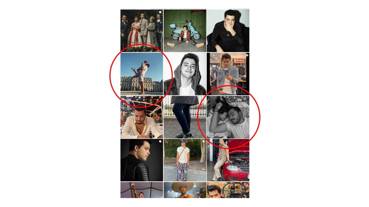Así luce el perfil de Instagram del actor de 'Eternamente Amándonos'.