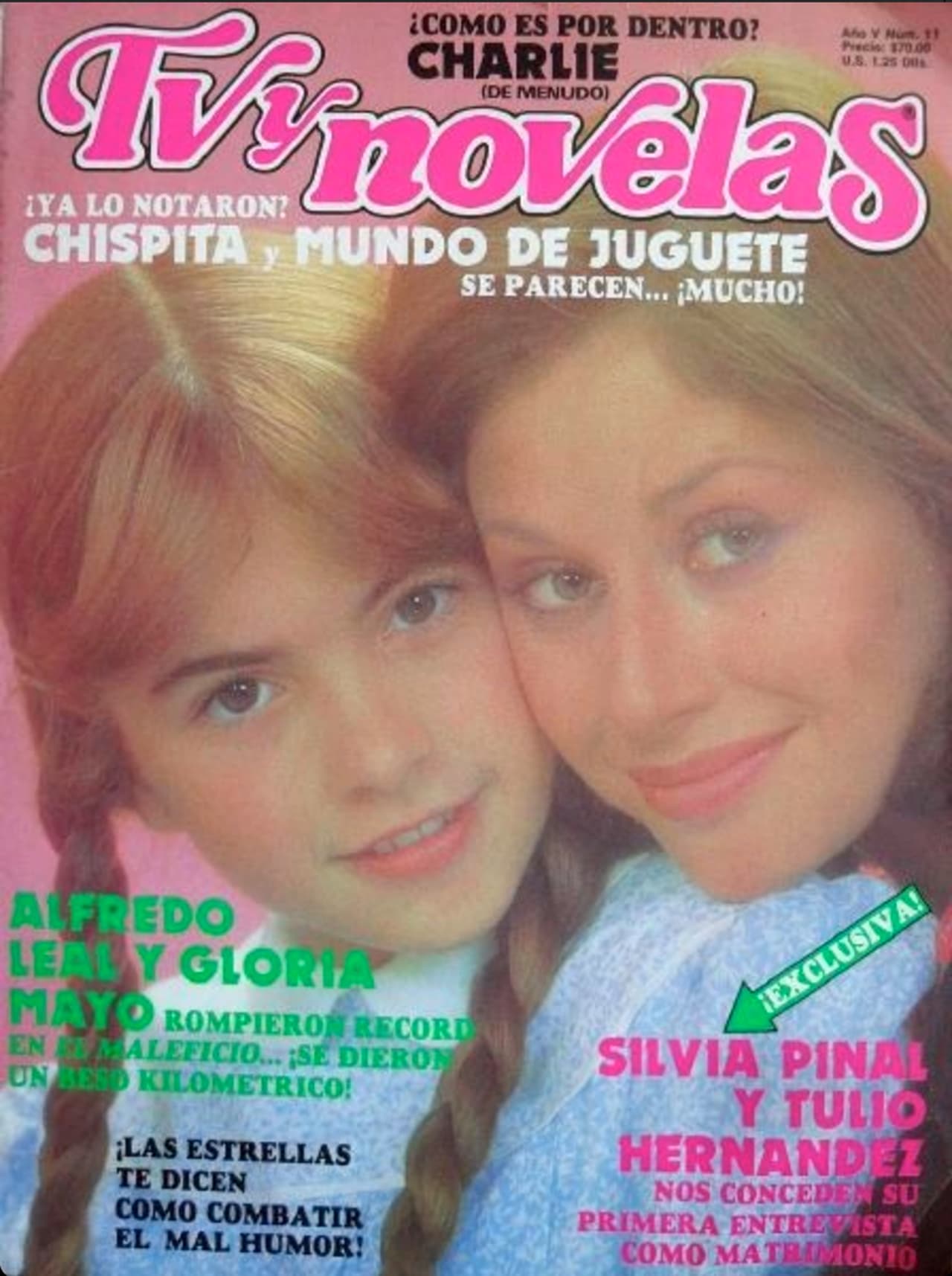 A los 13 años (en 1982) grabó su primer álbum como solista y protagonizó su primera telenovela infantil “Chispita”.