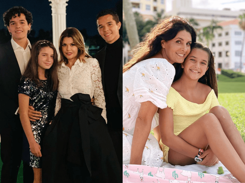Hijo de Itatí Cantoral impacta al mostrar foto de su media hermana y la hija de Mayrín Villanueva