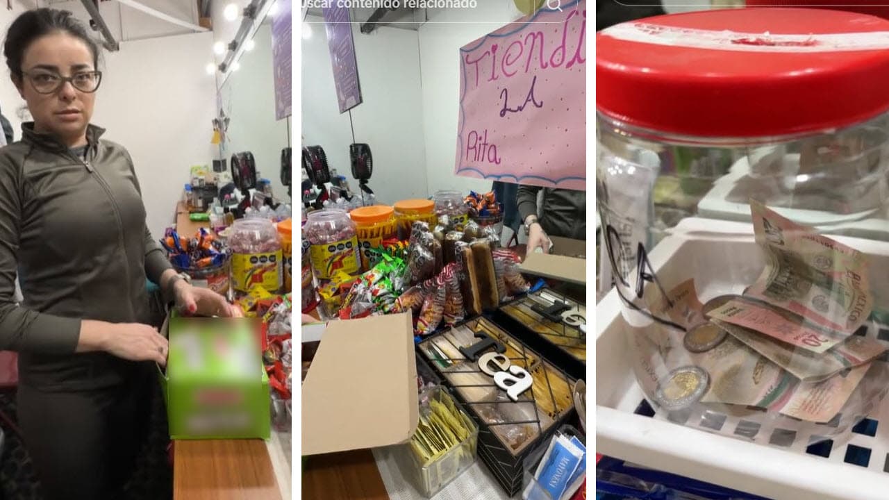 Violeta Isfel mostró cómo es su 'tiendita' de dulces