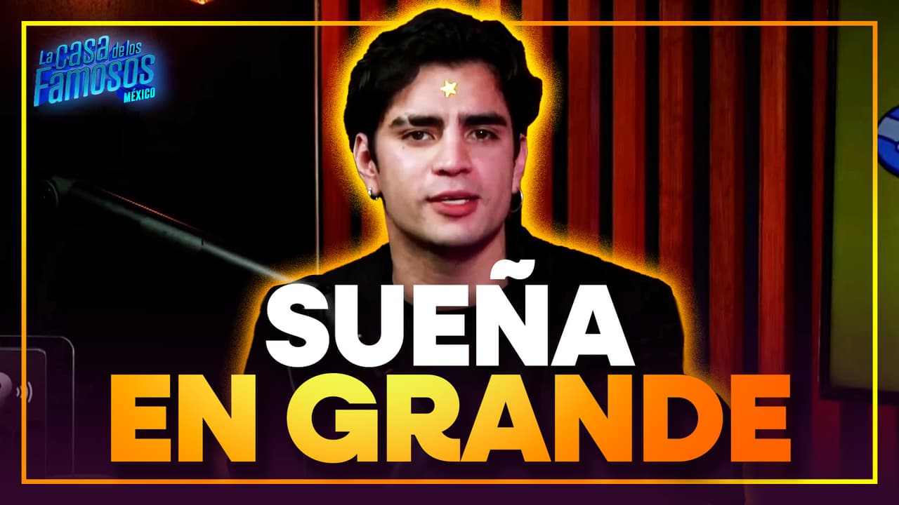 Aarón comparte los sueños que tiene tras salir de La Casa de los Famosos México