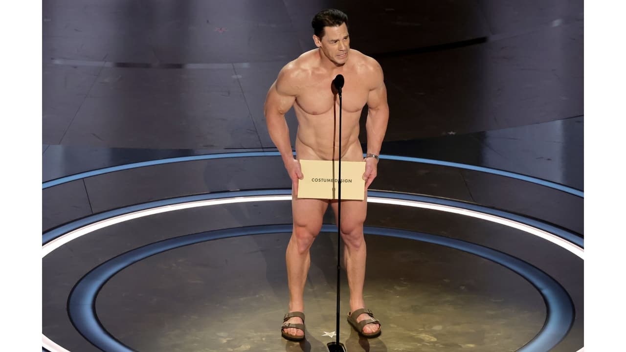 John Cena en los Premios Oscar 2024.