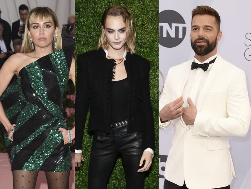 Conoce a las celebridades que han mantenido relaciones sentimentales tanto con hombres como con mujeres.