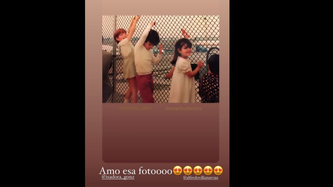 Mayrín Villanueva conmovió con foto de su infancia, volviéndose viral