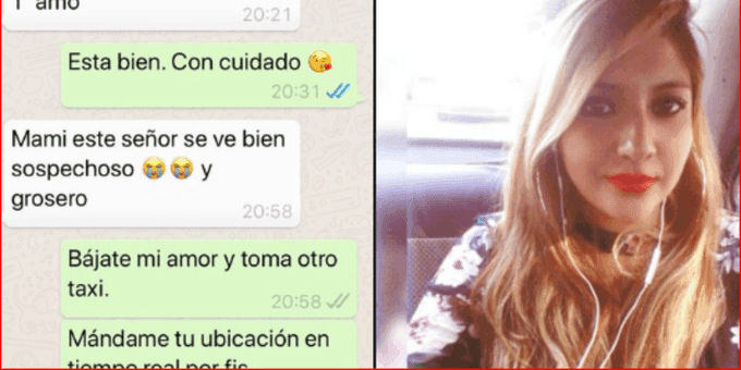 Laura Karen Espíndola aparece tras su búsqueda por desaparición a bordo de un taxi