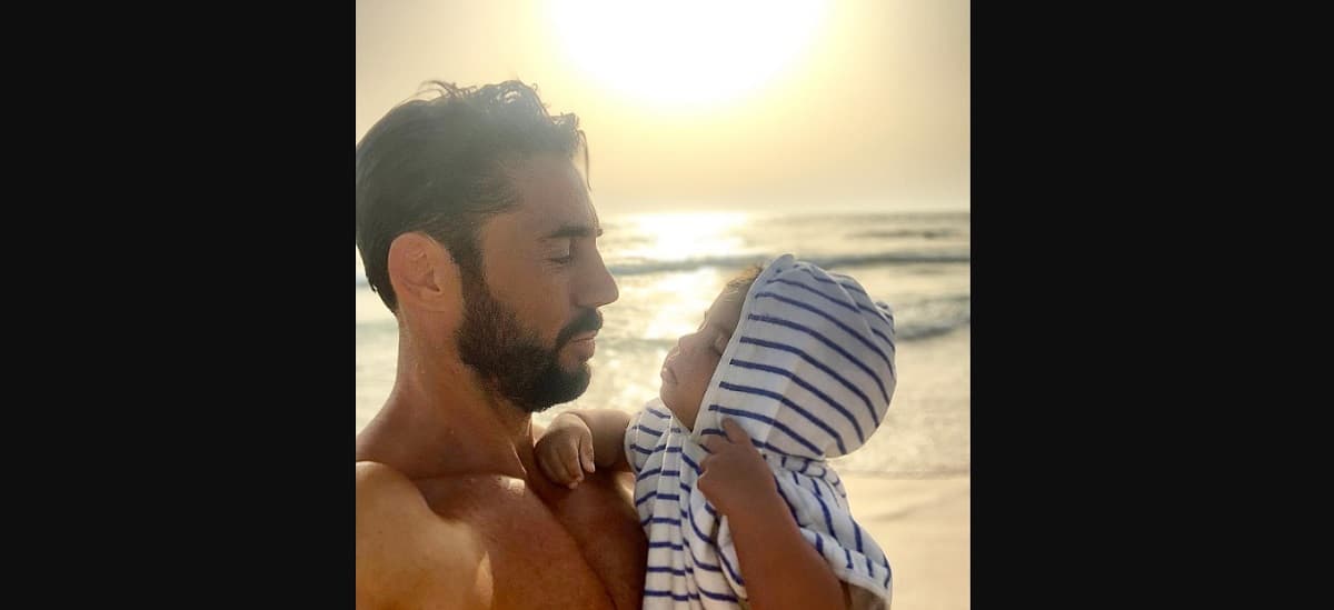 Rubén Sanz es papá de un pequeño, de nombre Leo y quien recientemente cumplió dos años de edad.