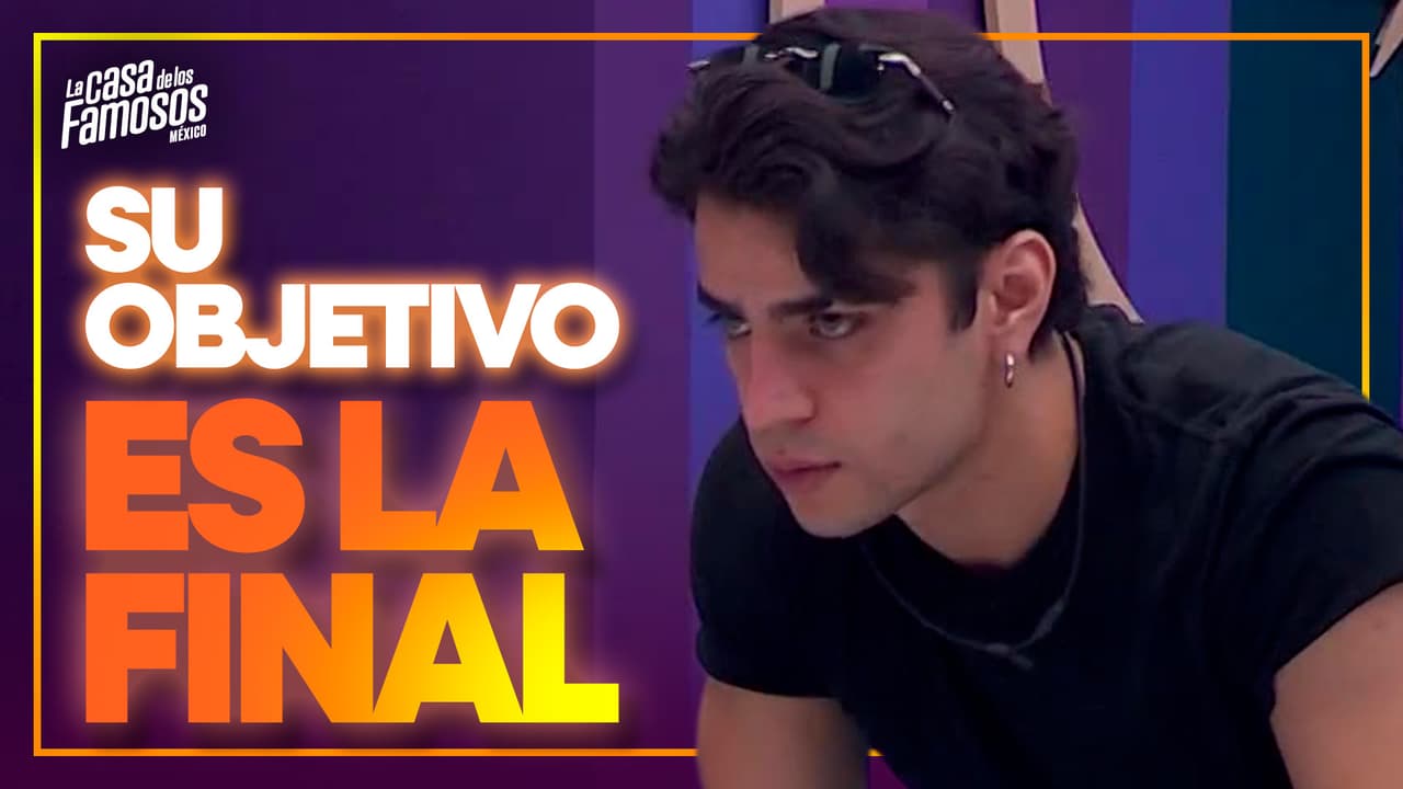 Aarón está tranquilo de la nominación y celebra que está en el cuarto correcto