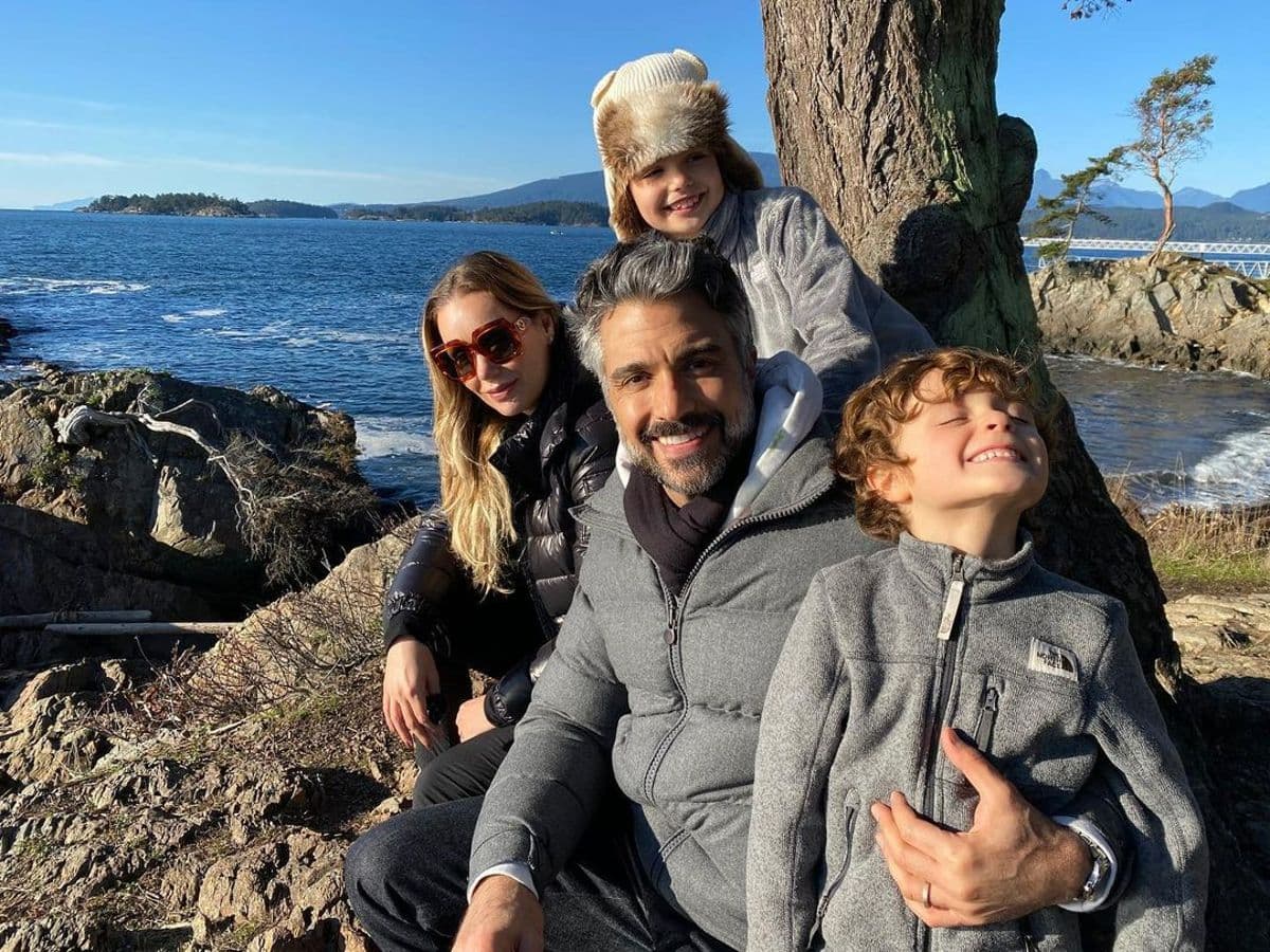 Elena y Jamil Camil III son los hijos del actor de telenovelas.
