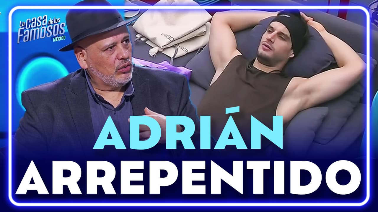 Adrián Marcelo arrepentido de su juego, los panelistas analizan su autocrítica