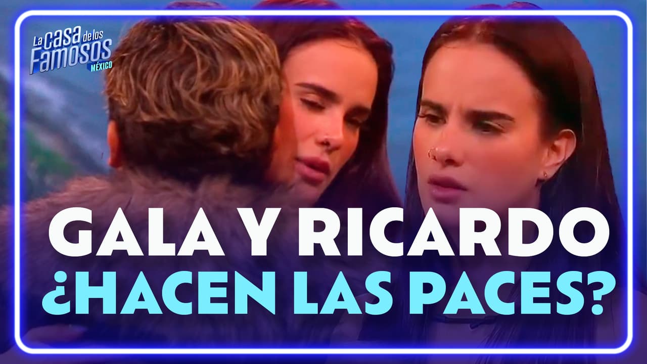 Gala le dice a Ricardo que tiene sentimientos encontrados