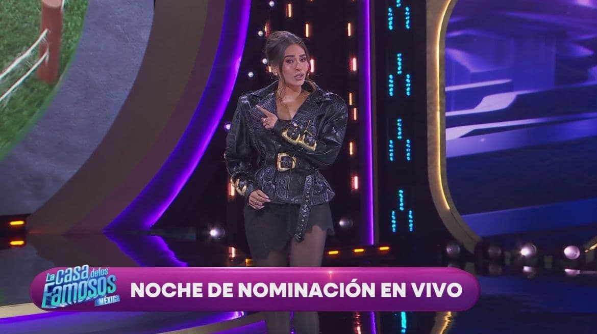 Galilea Montijo en la séptima gala de nominación