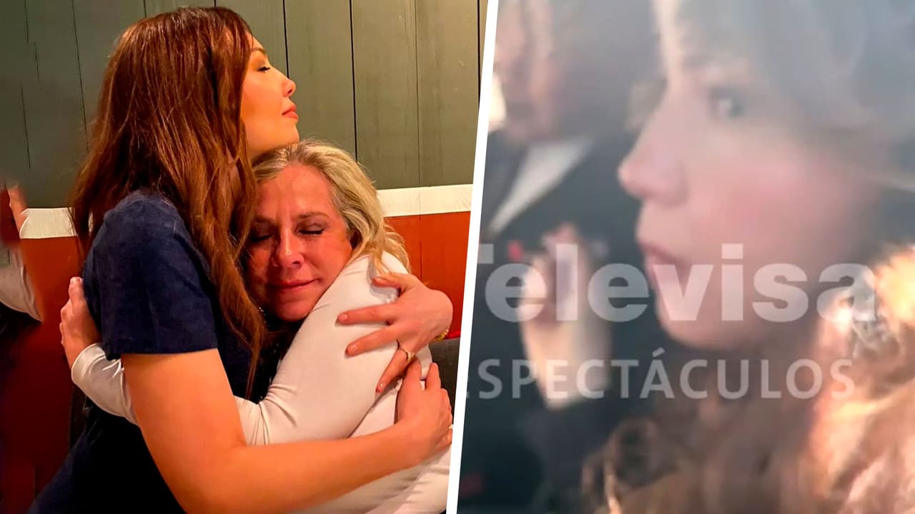 EXCLUSIVA Captamos la llegada de Thalía al panteón donde descansará su hermana, Ernestina Sodi