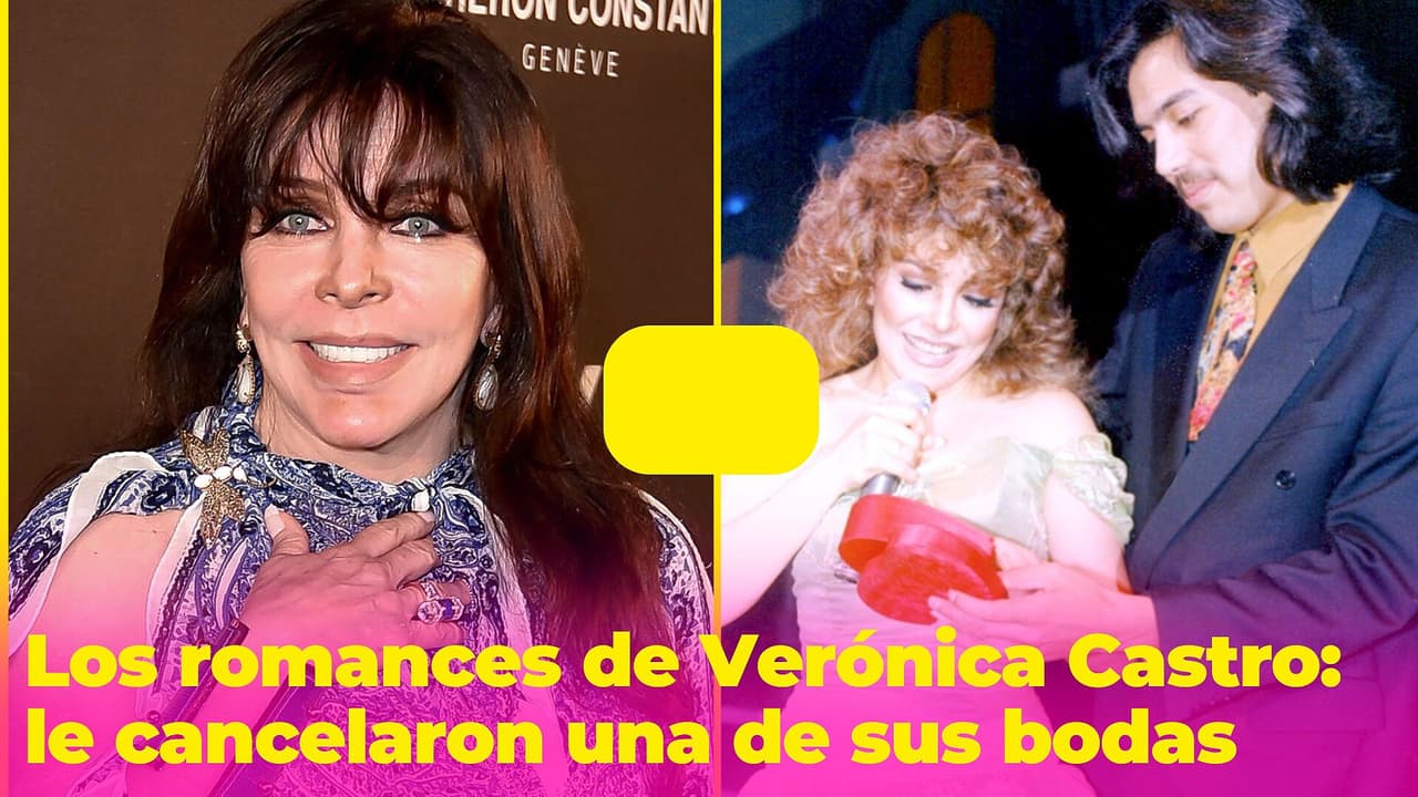Los romances de Verónica Castro de 'El Temerario' a Omar Fierro: le cancelaron una de sus bodas