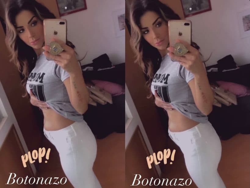 Dos semanas después, Ferka comenzó a compartir en sus redes sociales imágenes del crecimiento de su pancita, dejando al descubierto que los cambios en su cuerpo apenas comenzaban a hacerse presentes.