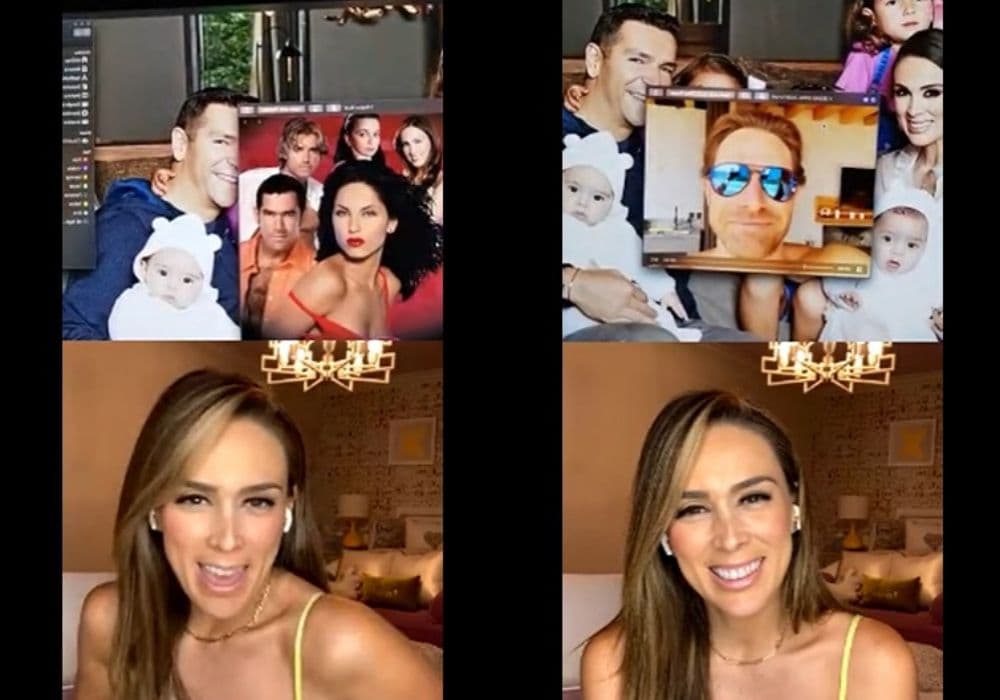 Jacky Bracamontes se reencontró con Sebastián Rulli
