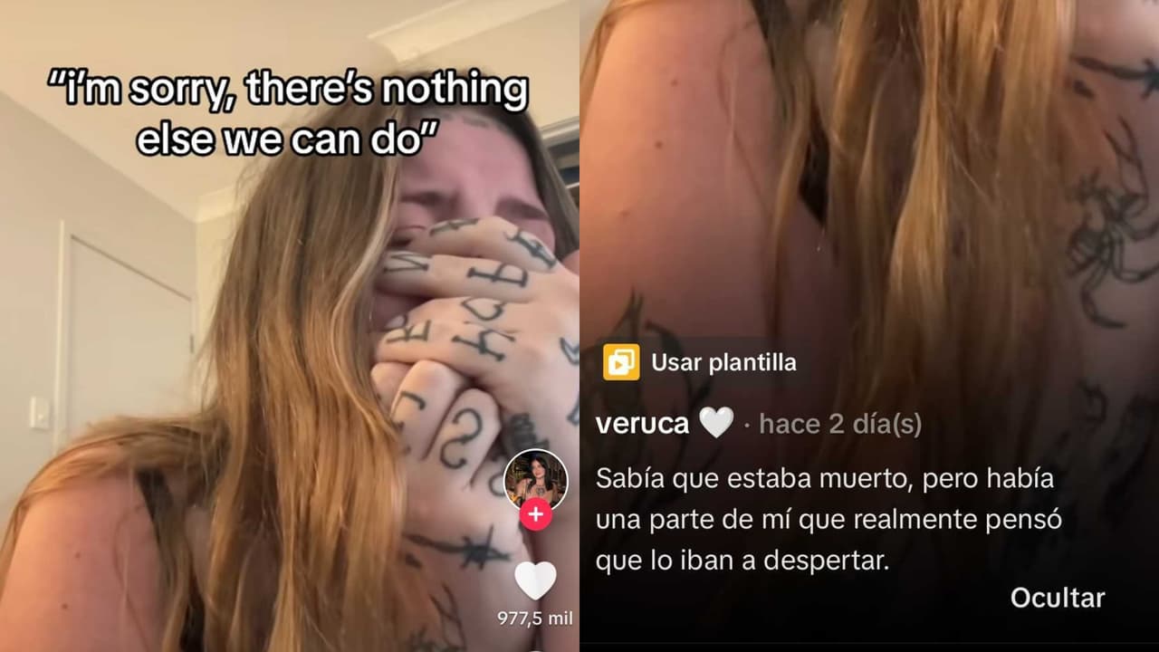 Veruca Salt se mostró llorando tras la muerte de su pequeño.