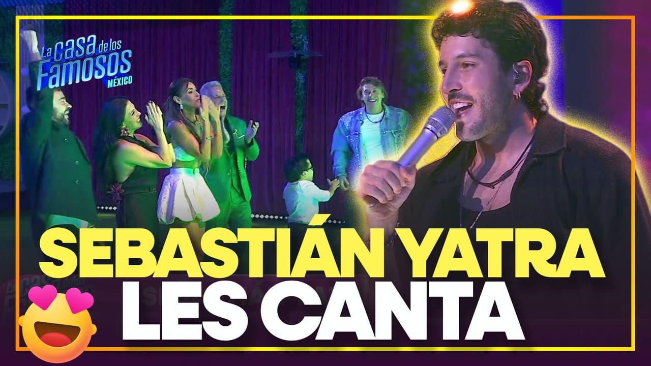 Sebastián Yatra sorprende a los FINALISTAS con concierto SORPRESA