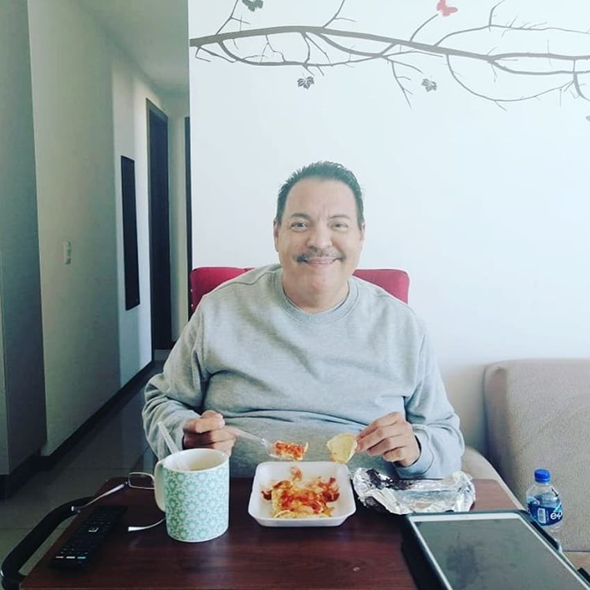 Julio Preciado se recupera tras su trasplante de riñón
