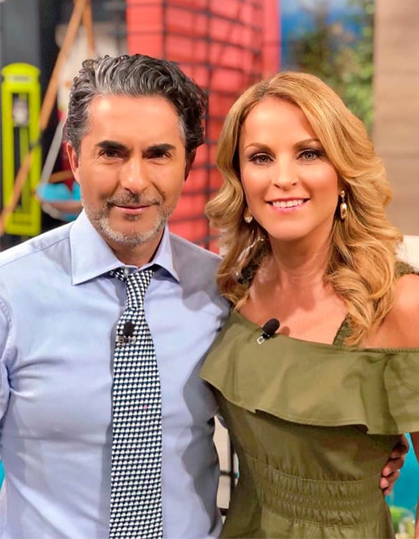 Raúl Araiza se reencuentra con su ex María Amelia en el programa Hoy: ‘Se echaron unas miradas’