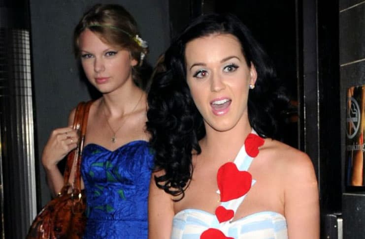 Katy Perry y Taylor Swift estuvieron enojadas desde 2014