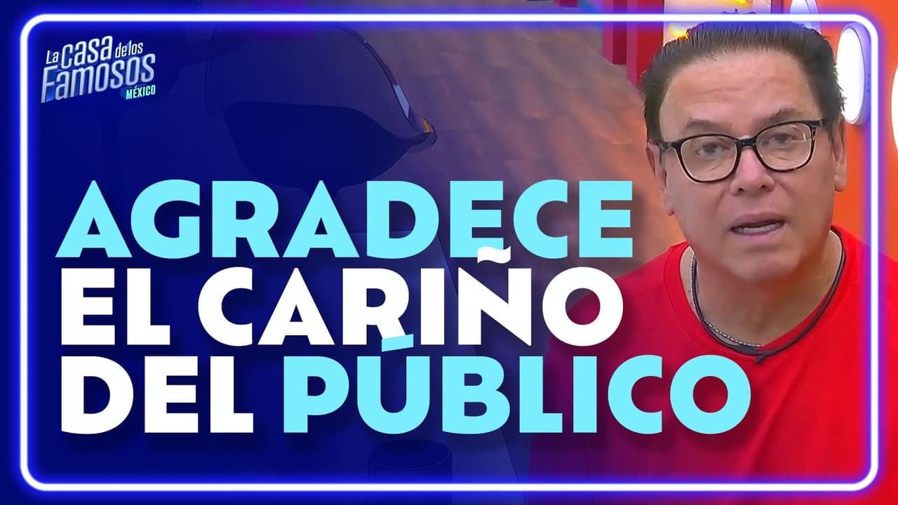 Mario Bezares desea que Team Mar llegue hasta la final de 'La Casa de los Famosos México'