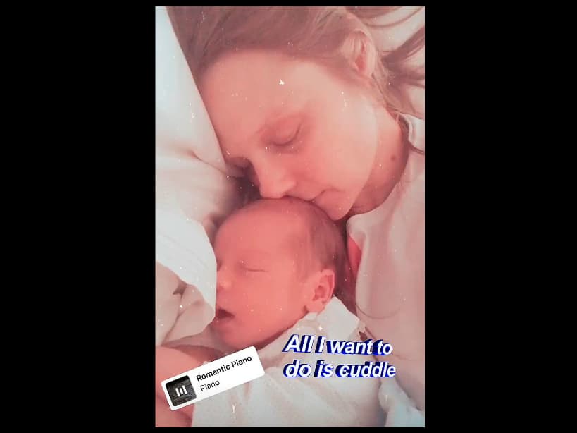 Santiago es el segundo hijo de Ana Layevska y nació el pasado 30 de marzo de 2020.