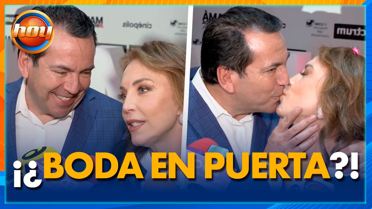 Laura Flores y Lalo Salazar confiesan si han pensado en casarse o vivir juntos