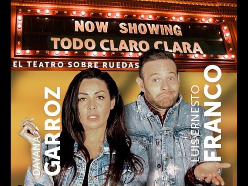 Por ahora, Luis Franco se concentra en sus nuevos proyectos, ya que a finales de 2019 participó en la obra ‘Todo claro Clara’ como parte del teatro sobre ruedas, un espacio construido en un contenedor de tráiler donde solo caben 60 personas.