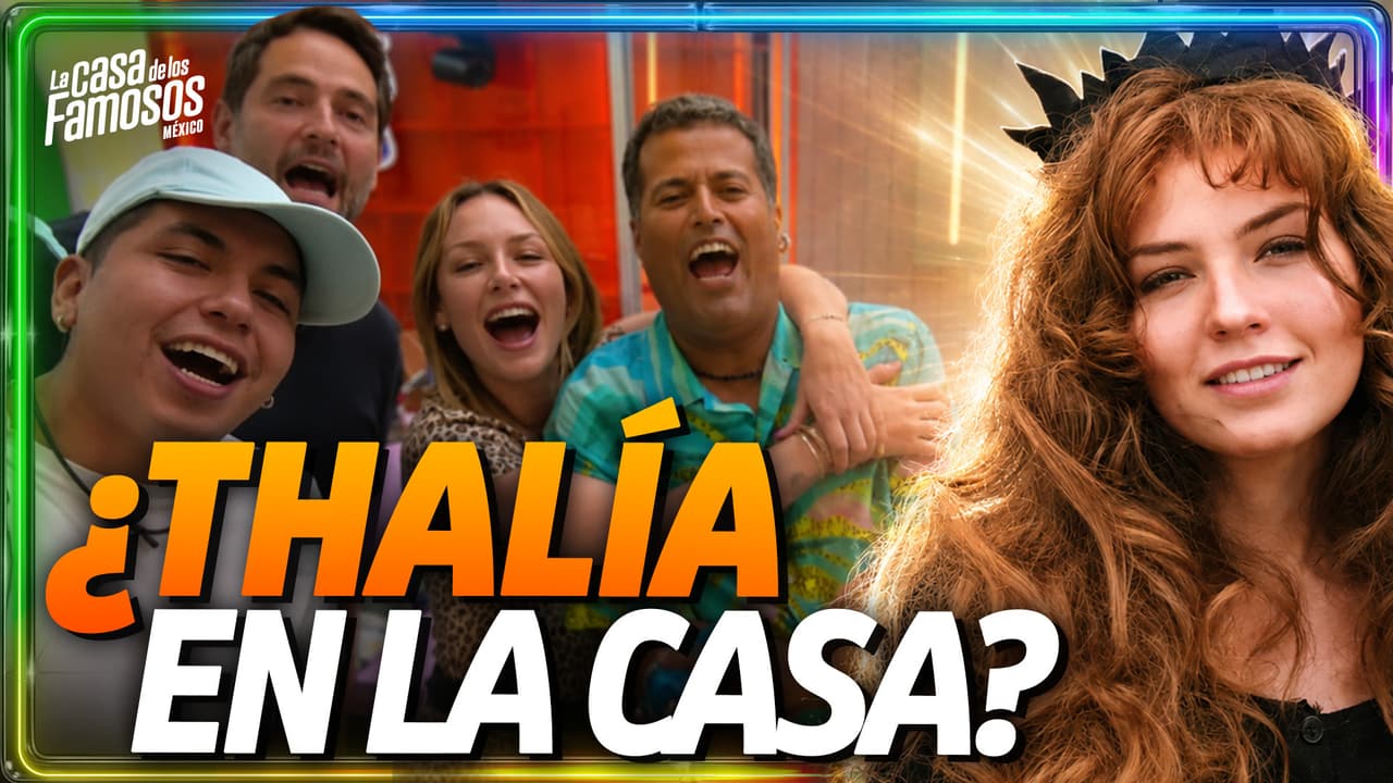 Thalía RESPONDE a las felicitaciones por su cumpleaños de los Habitantes en La Casa
