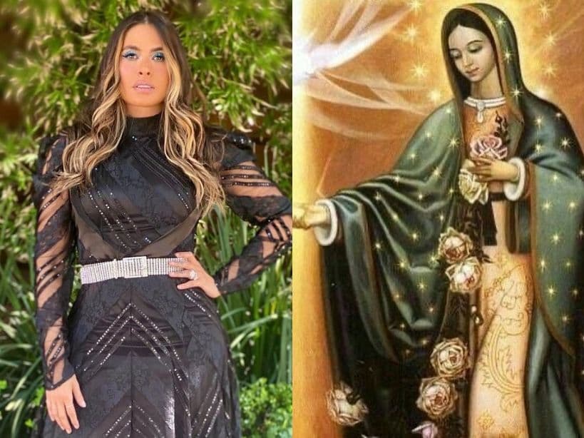 Galilea Motijo también celebró el día con una imagen de la Virgen de Guadalupe a quien dedicó la frase: "La más bella".