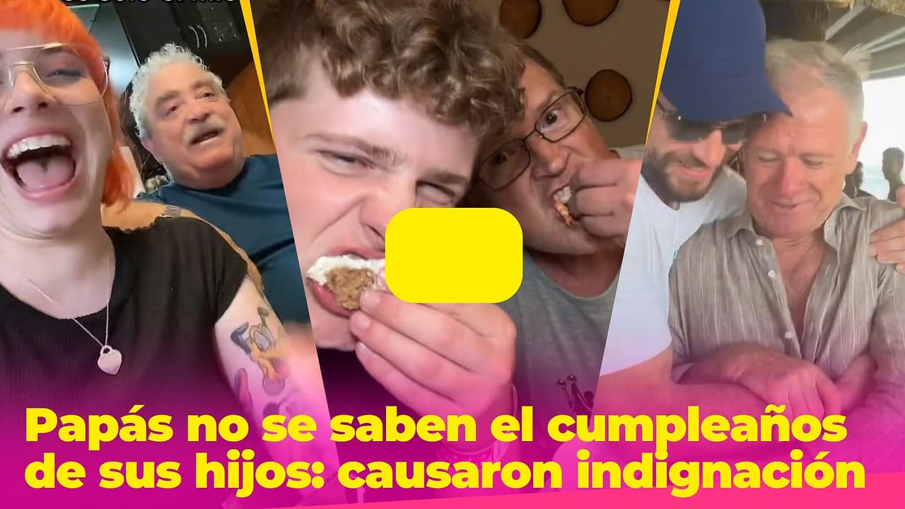 Estos papás no se saben el cumpleaños de sus hijos: su olvido causó indignación en redes